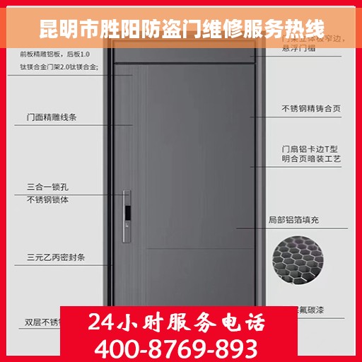 昆明市胜阳防盗门维修服务热线