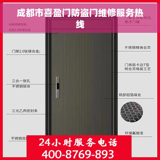 成都市喜盈门防盗门维修服务热线