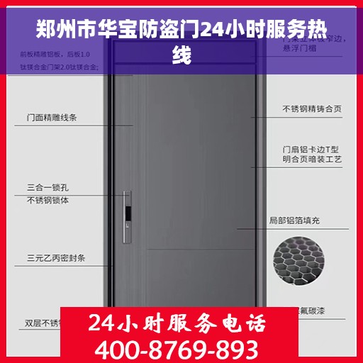 郑州市华宝防盗门24小时服务热线