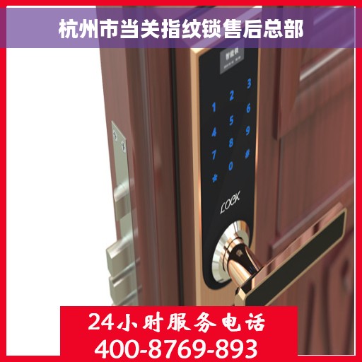 杭州市当关指纹锁售后总部