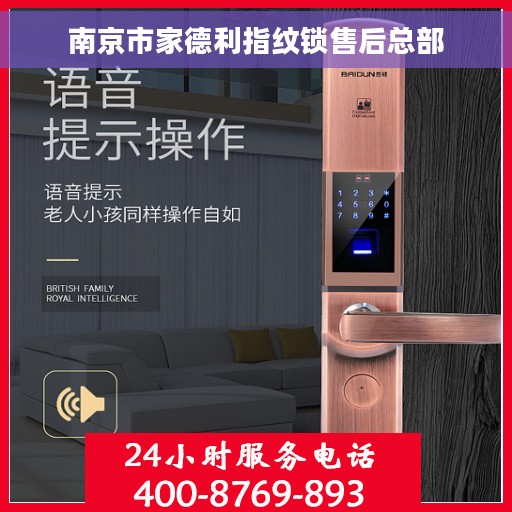 南京市家德利指纹锁售后总部