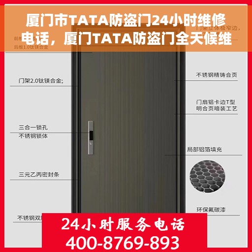 厦门市TATA防盗门24小时维修电话，厦门TATA防盗门全天候维修服务热线